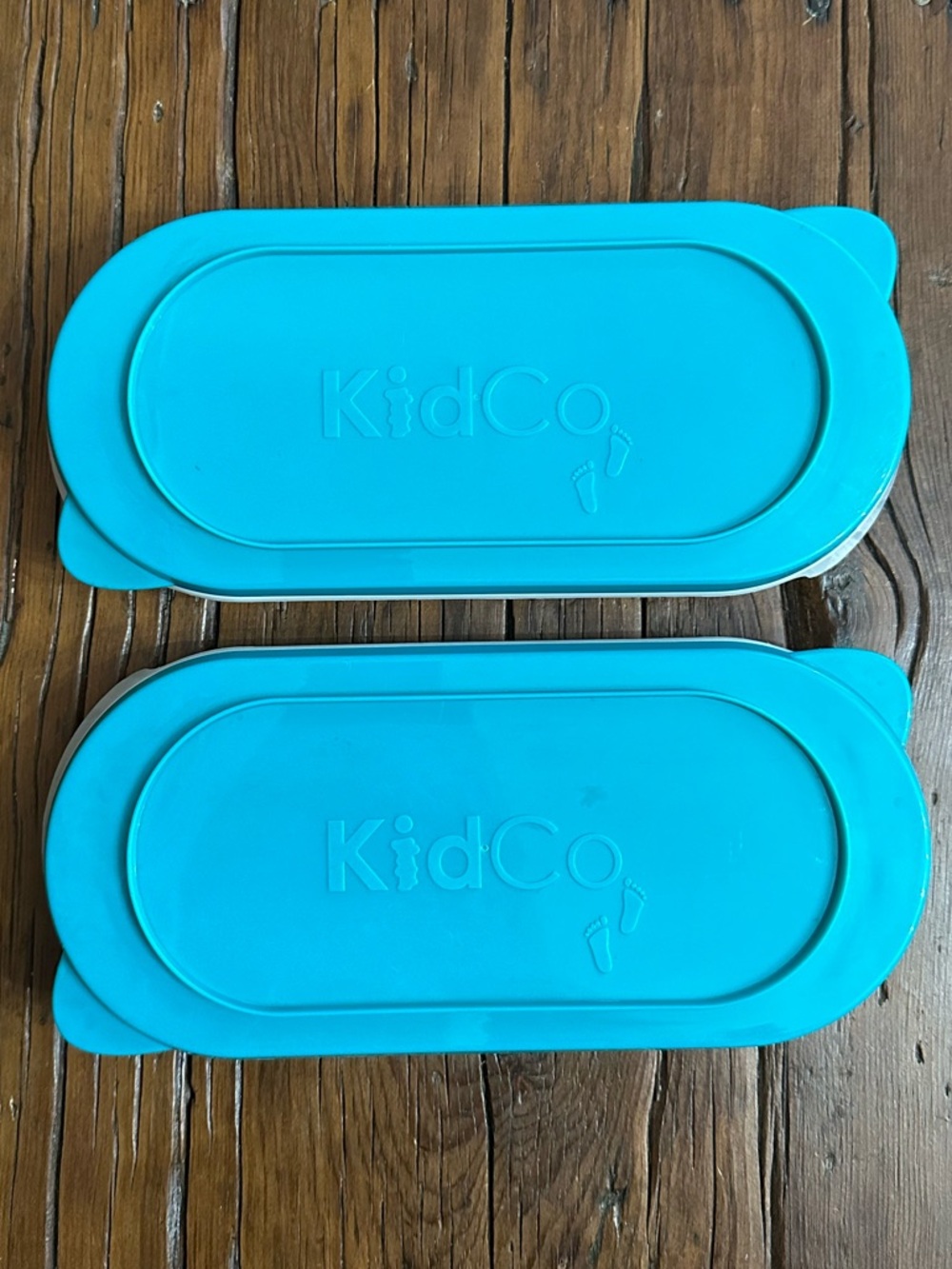 KidCo Freezer Trays Baby Food Storage Containers 2 packs Teal White